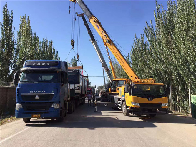 广河县“省油又稳当”—— 吊车的 “智能节能” 技术